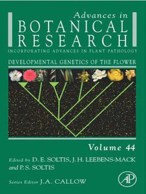 cover image of Developmental Genetics of the Flower